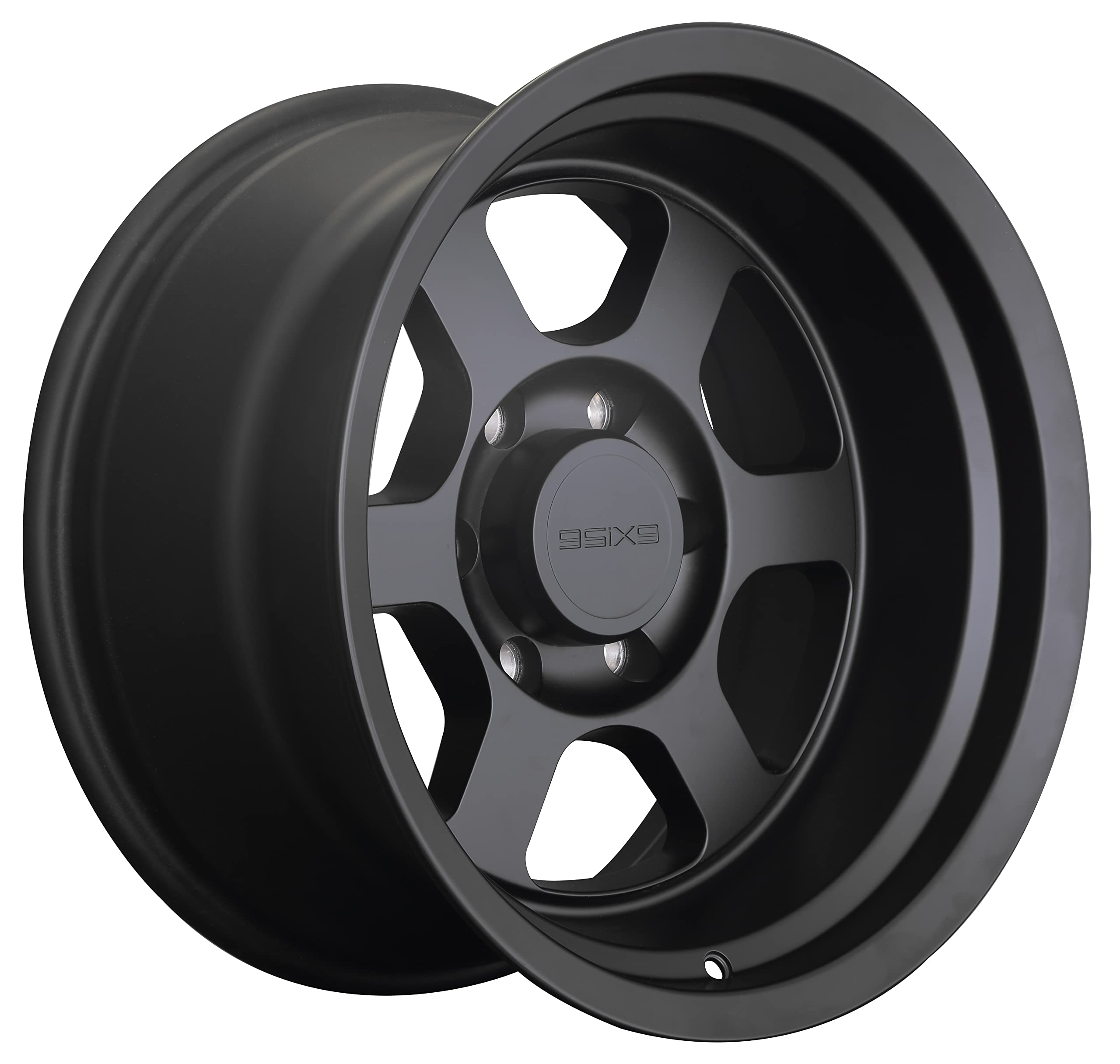Photo 1 of 9SIX9 SIX-1 Deep Matte Black Wheel with Aluminum (17 x 8.5 inches /6 x 139 mm, -10 mm Offset)