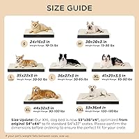 Vista 7 de Bedsure - Cama ortopédica XL para perro extragrande, con funda lavable y extraíble, tapete de espuma con forma de huevera, apta para perros de hasta
