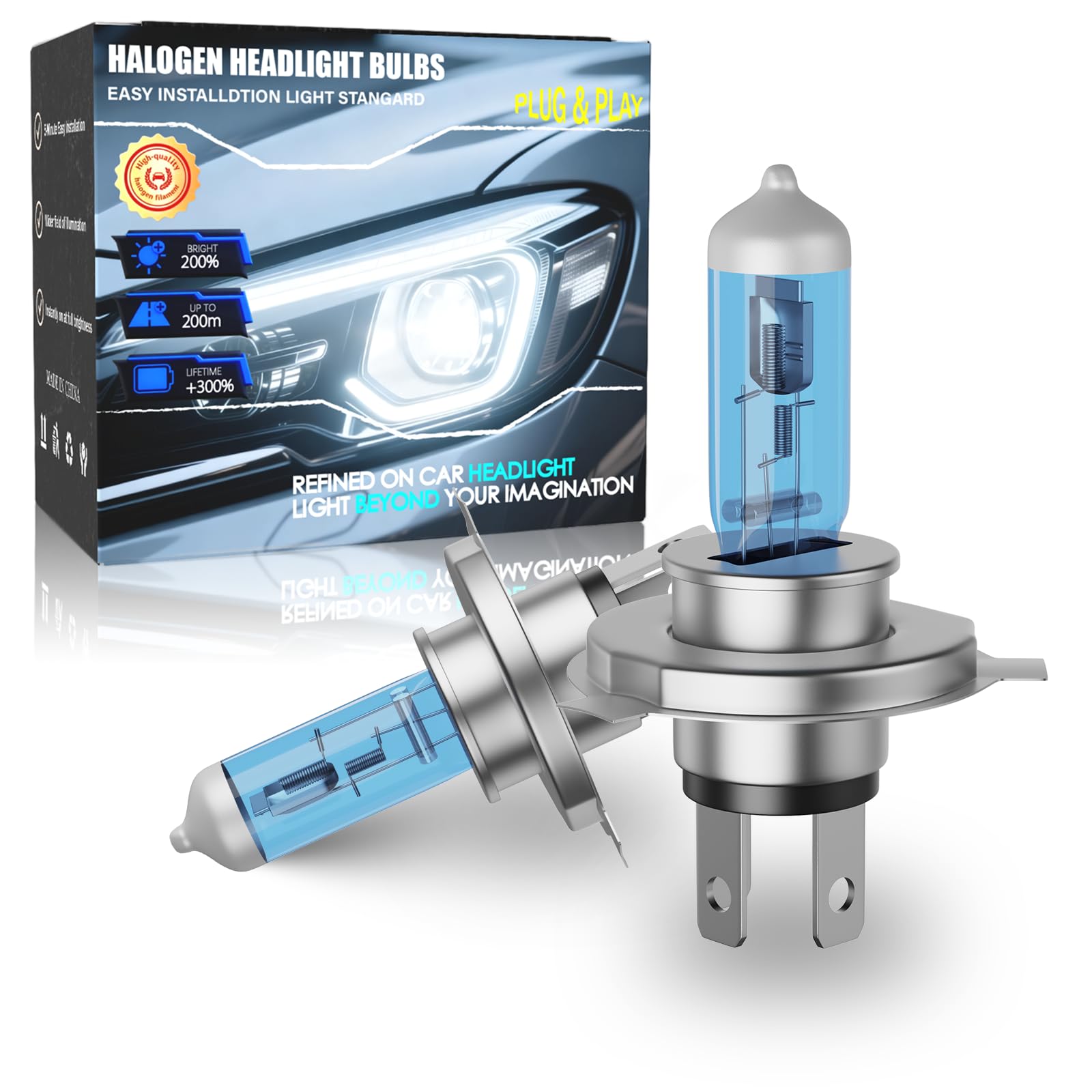 TSIANHUZY Halogen Bulbs