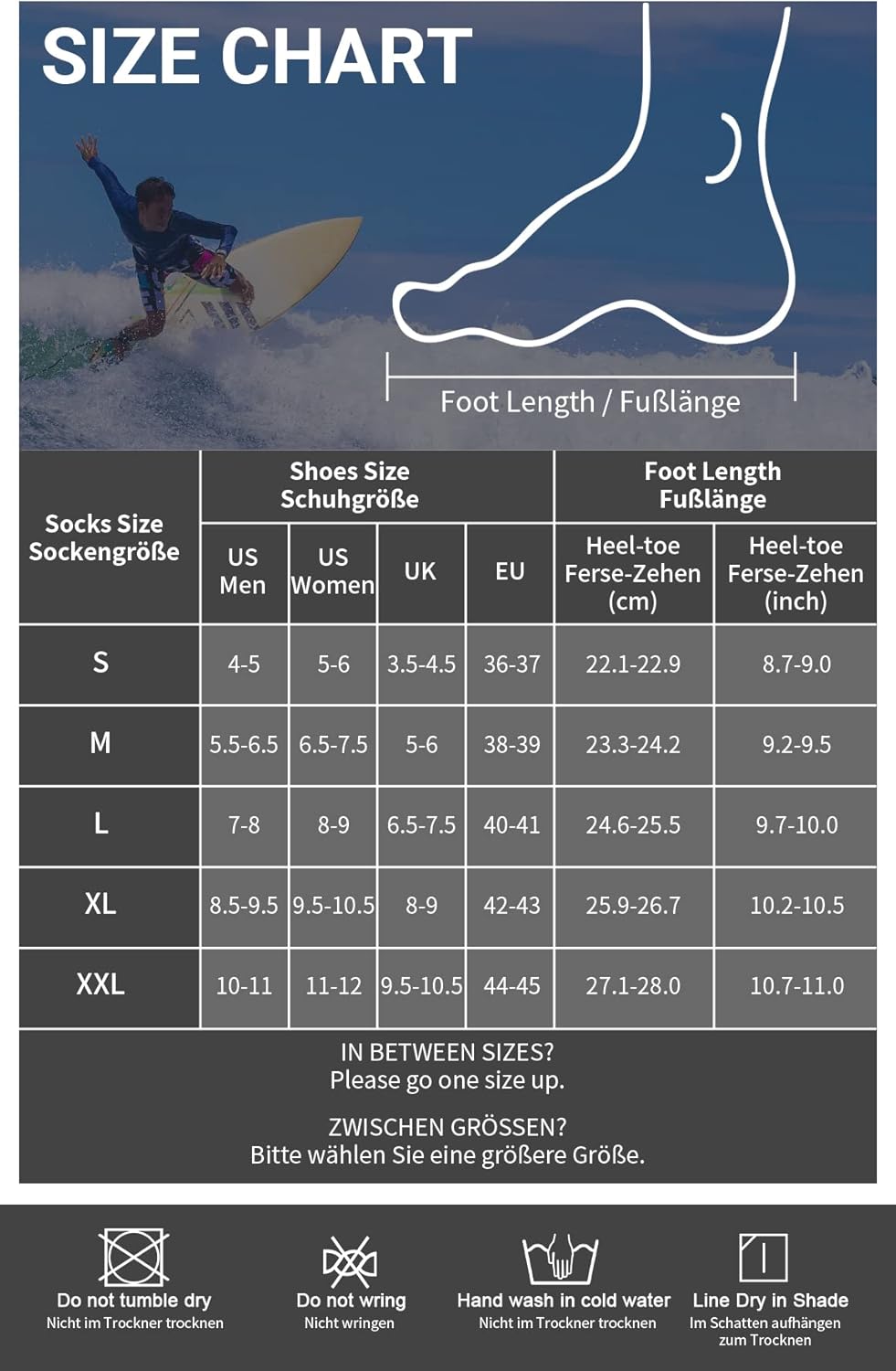 Neoprene Socks, 3mm Wetsuit Socks for Women Men, Anti-Slip Thermal Swimming Socks Diving Socks - Image 2