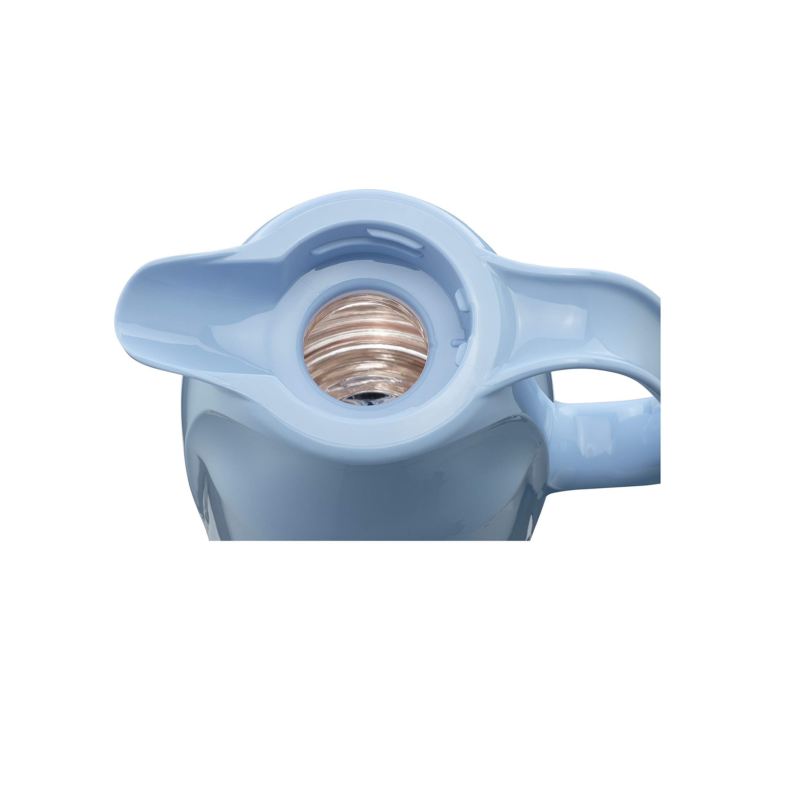 ROTPUNKT Thermos 225 Bella, 0,5 l, tappo a vite a doppia funzione, senza BPA, per bere sano, prodotto in Germania, caldo e freddo, inserto in vetro, baby smurf