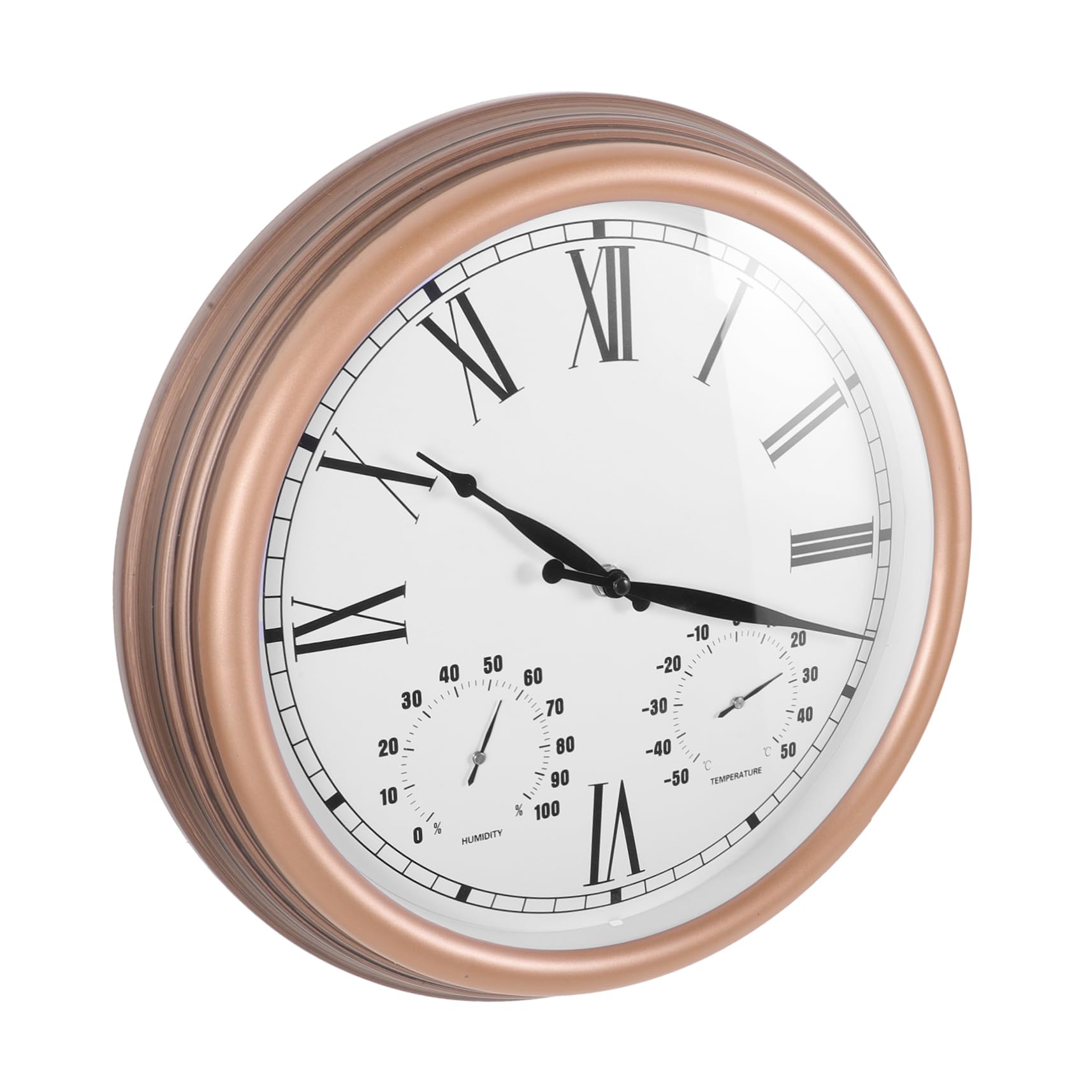 Horloge extérieure grand format DOITOOL thermomètre hygromètre jardin