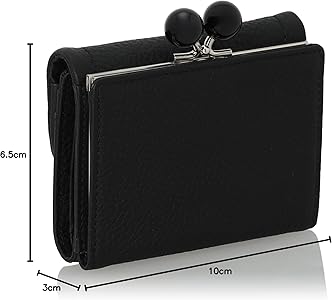 Amazon | 二つ折り財布 【ルナティ】く牛革 るみボタン シュリンク