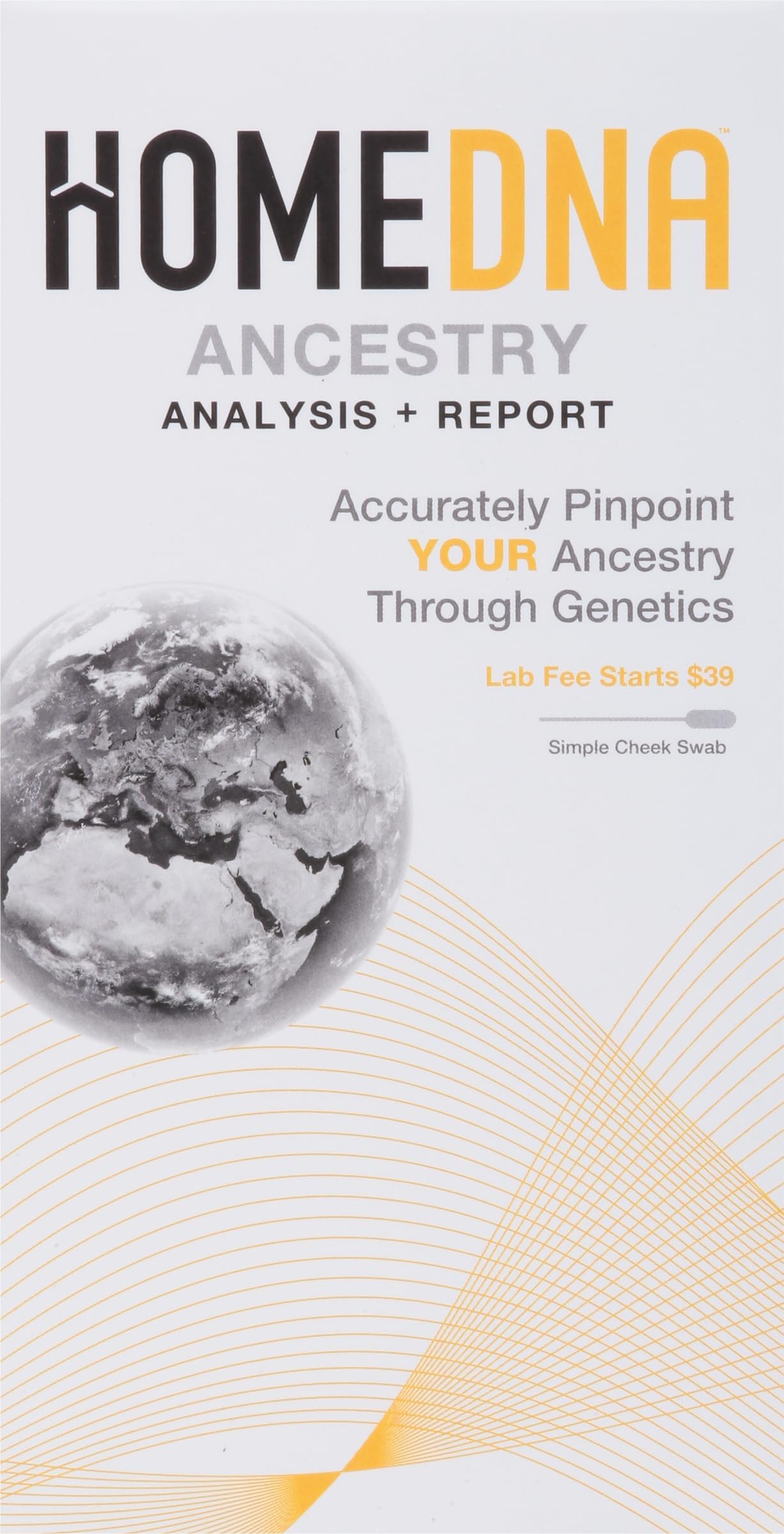 Ancestry Analysis + Report | Choose The Test That's Right for You | at-Home DNA Test Kit | Lab Fees NOT Included | Kit ONLY