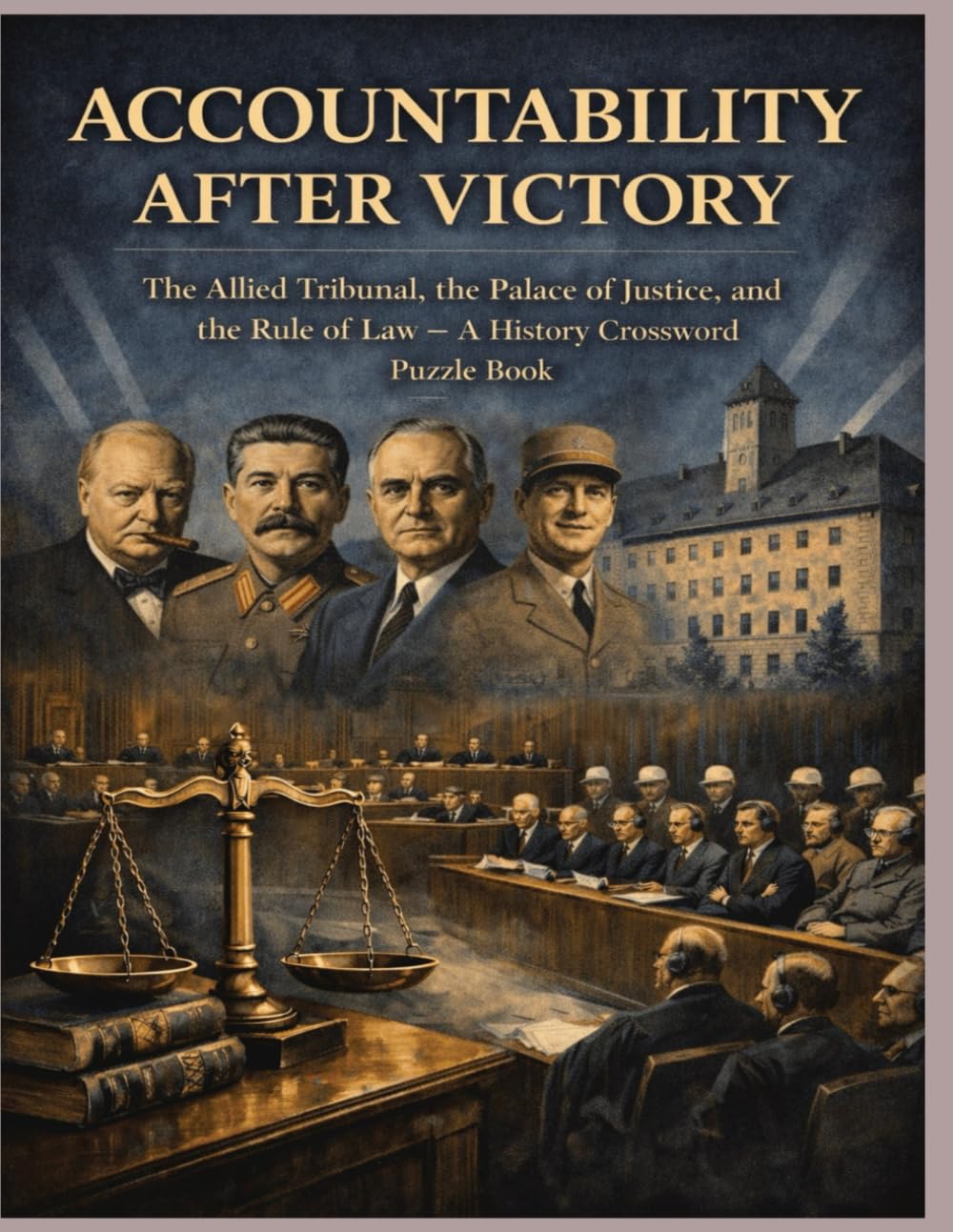 Accountability After Victory: The Allied Tribunal, the Palace of Justice, and the Rule of Law — A History Crossword Puzzle Book (Nuremberg Trials)
