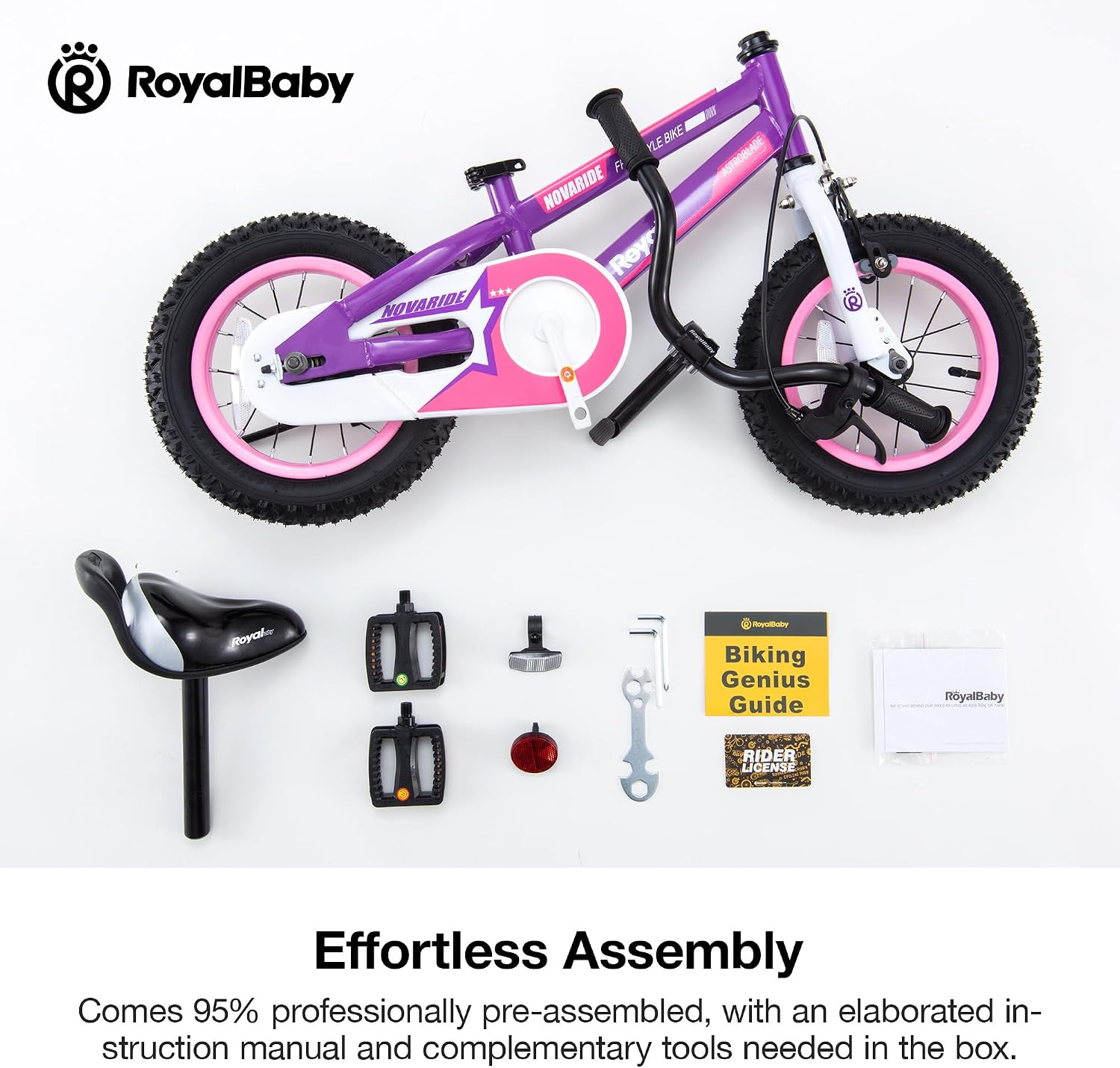 Chipmunk Kids Bike 12 14 16 18 Inch Bicycle with Training Wheels Beginners Boys Girls Ages 3-10 Years Multiple Colors image 3