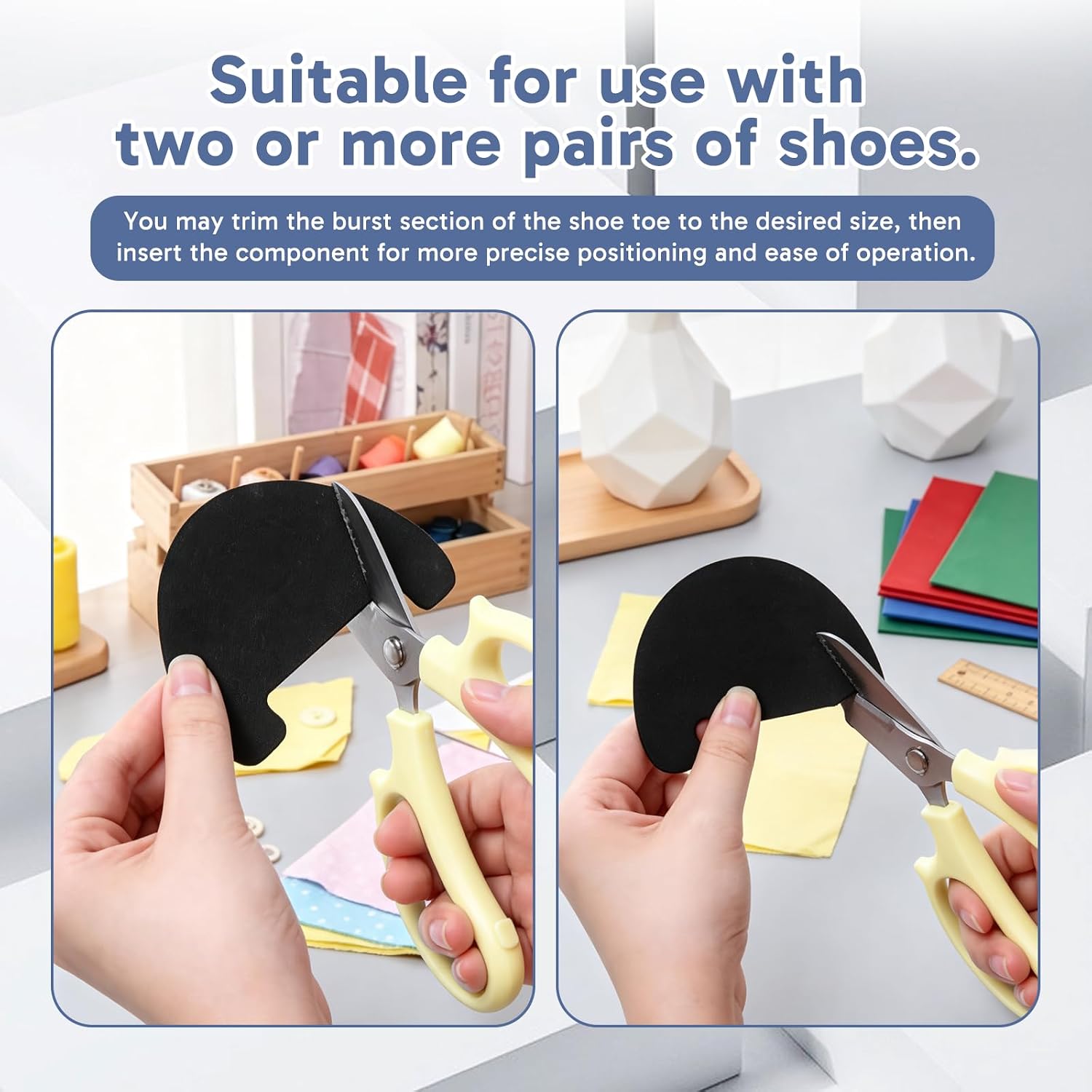 8 Pairs Shoe Toe Protector with 10 Silicone Toe Protectors, Toe Guards for Shoes, Prevent Heel and Toe Wear, Comfortable Fit for Sneakers and Boots, Foot Protection