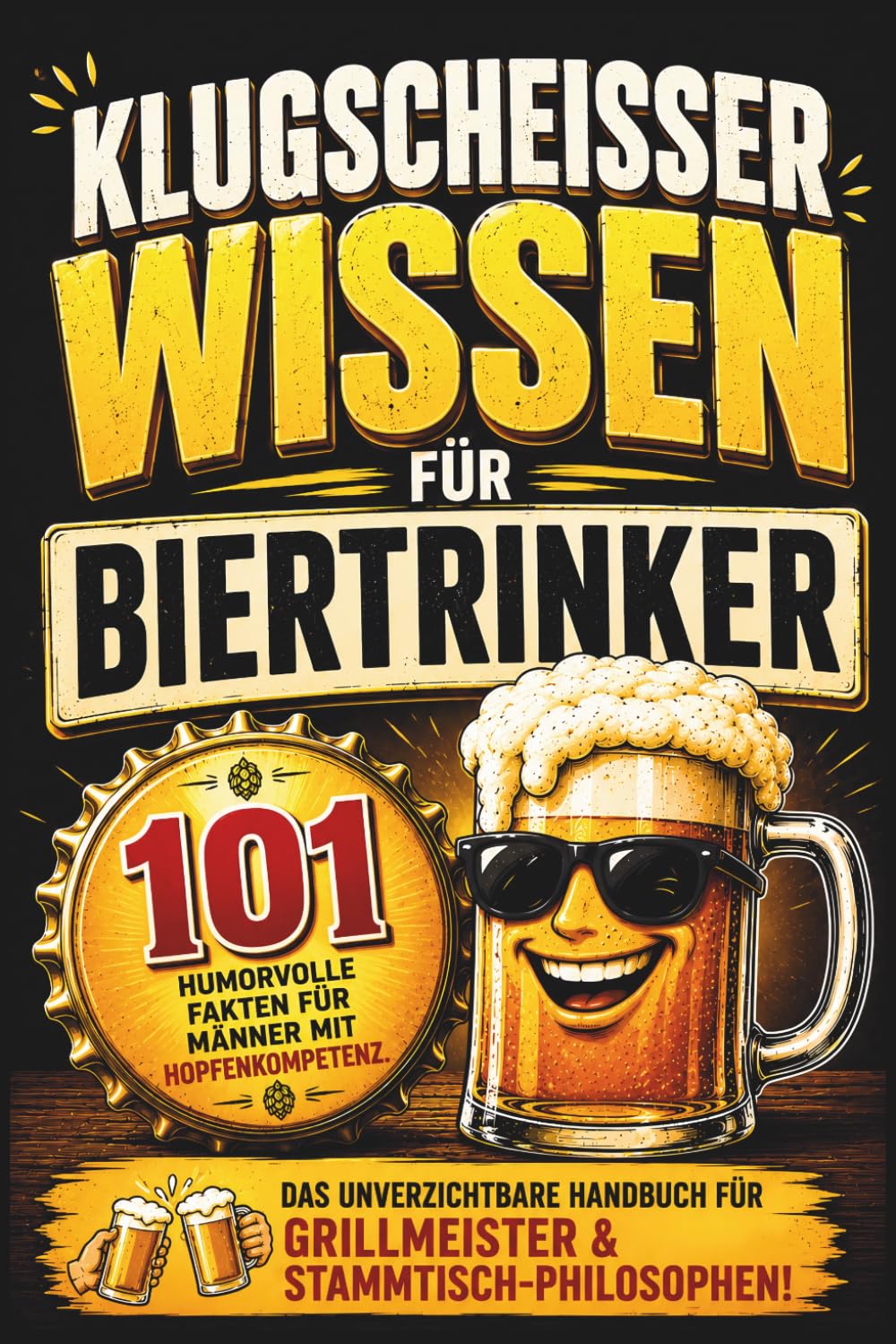 101 humorvolle Fakten für Männer mit Hopfenkompetenz: Das ultimative Geschenkbuch in Farbe für Bierliebhaber, Stammtisch-Philosophen & Grillmeister