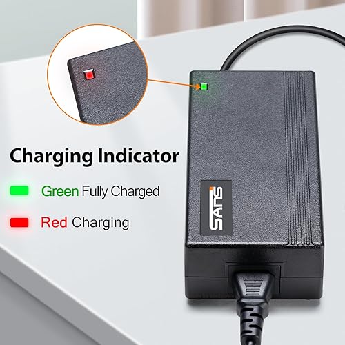 Miniatura 4 de Cargador de 54.6V 2A para batería eBike de 48V compatible con Lectric XP 1.02.03.0, Lectric XPremium, Eahora X5, Himiway Cruiser, Ride1Up Core-5,