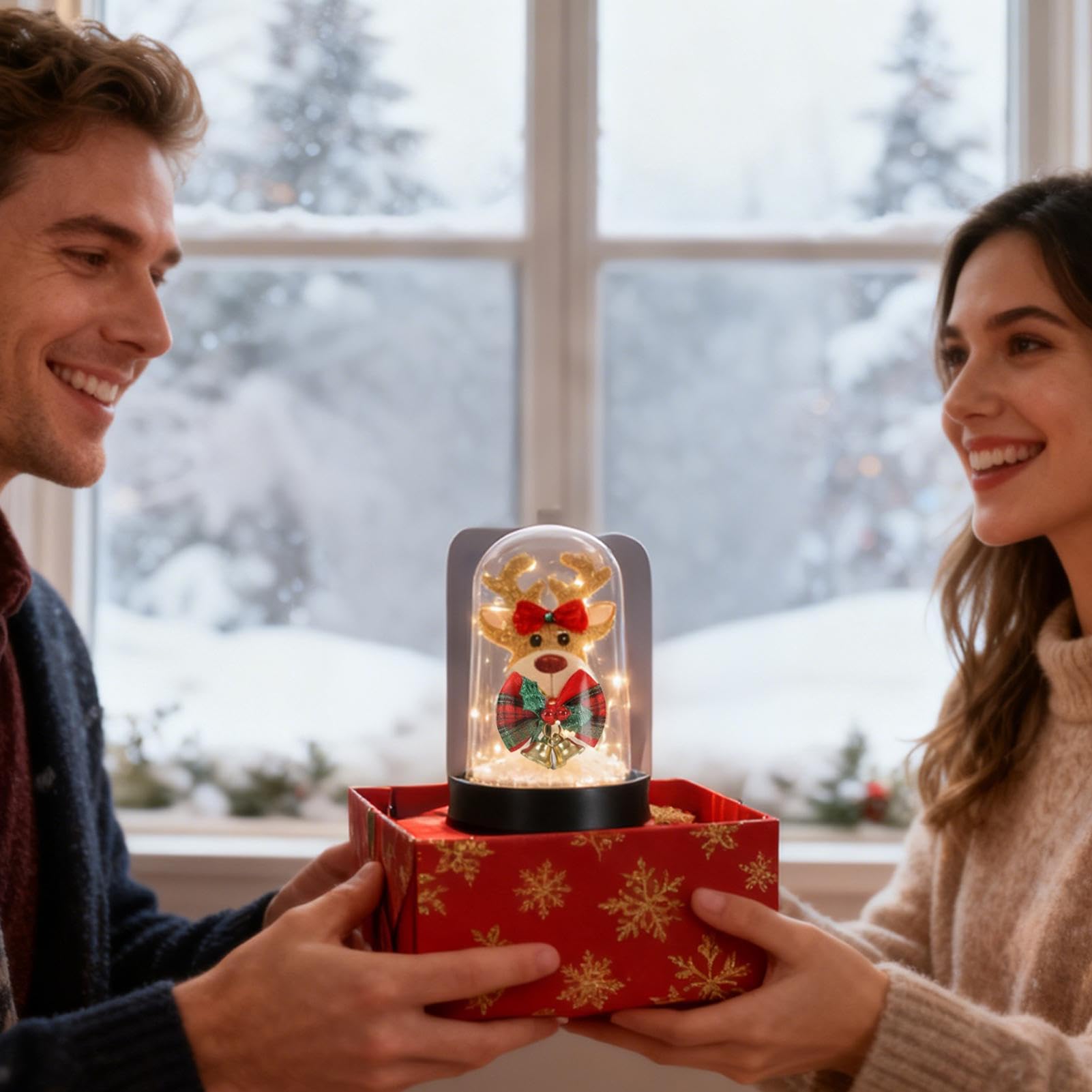 Amazon.co.jp: クリスマスライト LED 室内用,サンタクロース エルク