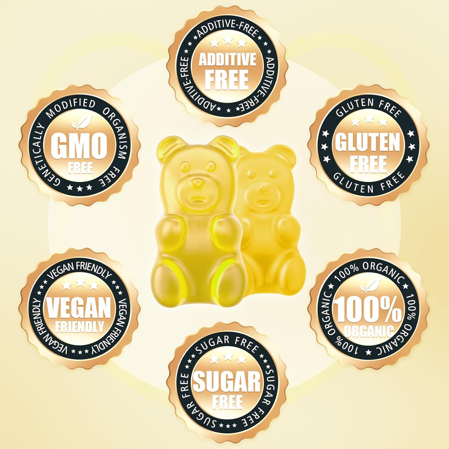 softbear Potassium Gummies for Adults, Sugar-Free Potassium Magnesium Supplement with Vitamin B6 CoQ10 for Leg Cramps Muscle Health Vegan Pineapple Flavor 60 Gummies