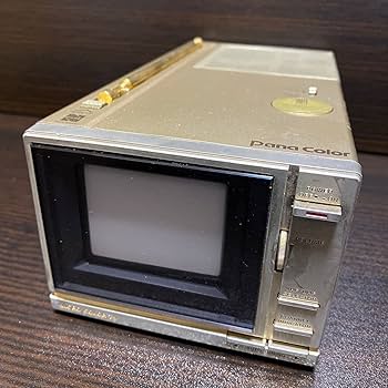 ナショナル TH6-X30 ポータブルテレビ Pana Color, TH6-X30 ラテカセ (1980) - テレビ修理-頑固親父の