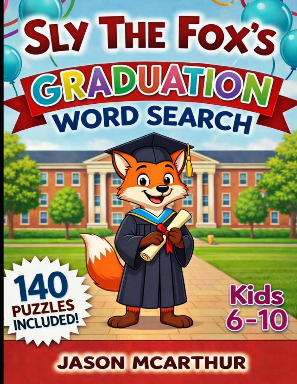 Sly the Fox's Graduation Word Search (Sly the Fox's Puzzle Books)
