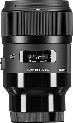 Miniatura 5 de Sigma 1.378 in F1.4 Art DG HSM para Sony E