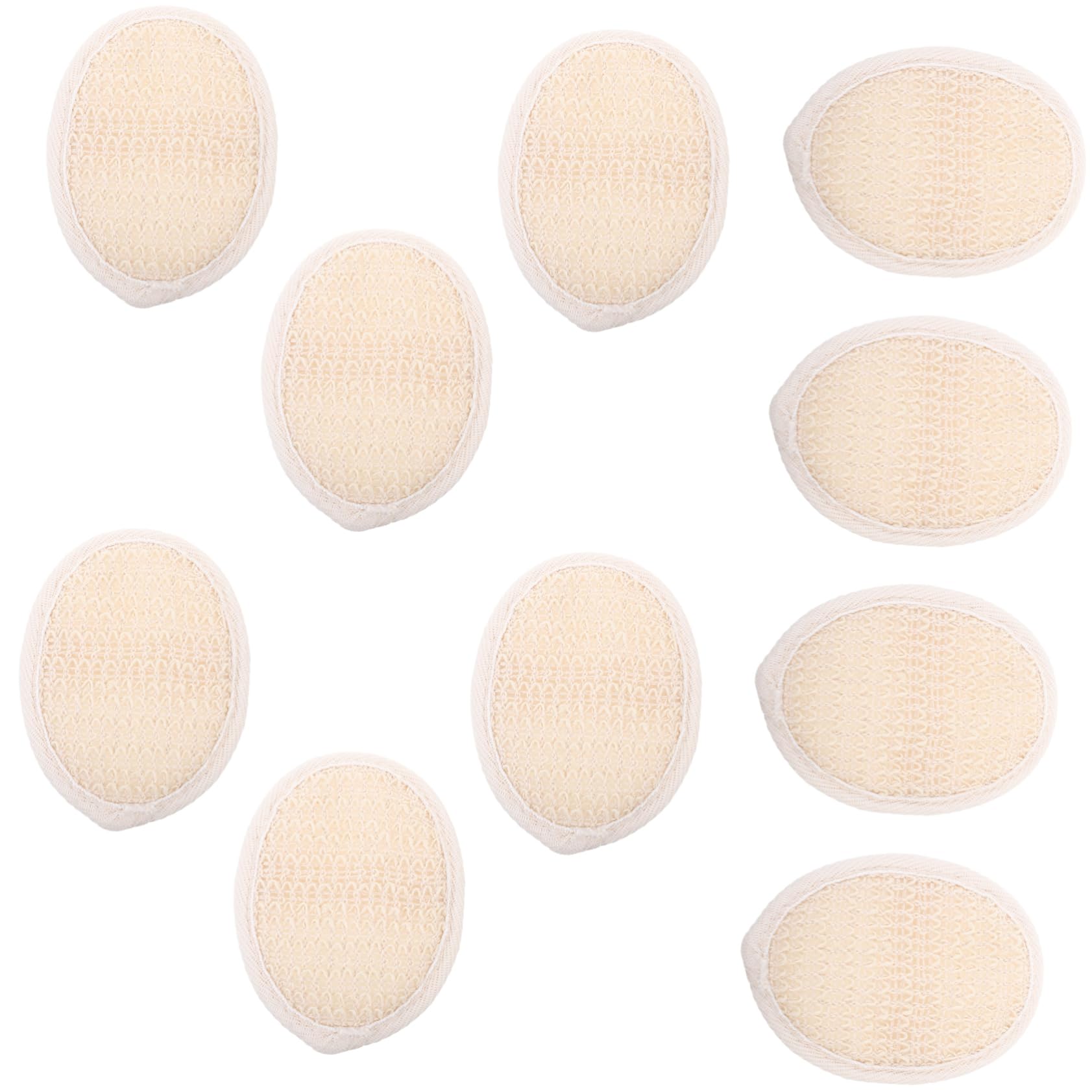 Healeved 30pezzi Spugne Esfolianti Riutilizzabile Luffa Per Doccia Accessori Per Per e