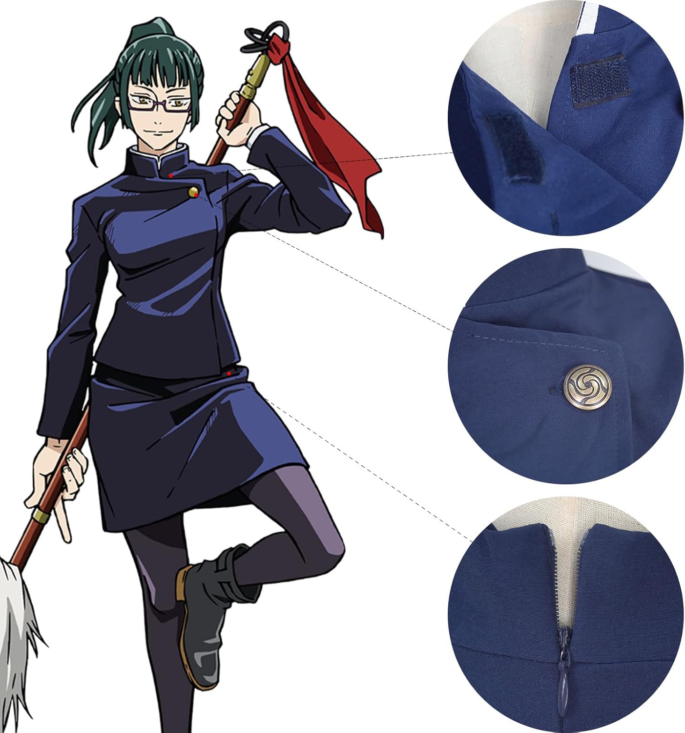 Women Anime Cosplay Costume Women Girl School Uniform Halloween Outfit