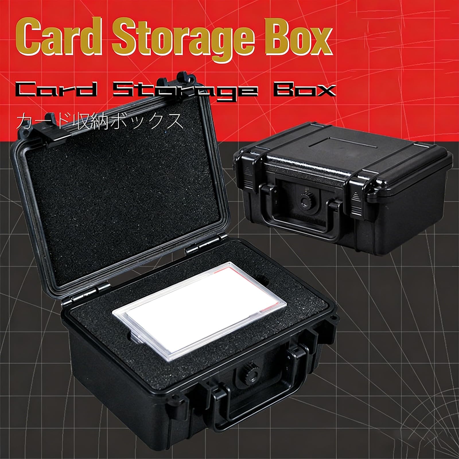 アルバム・スクラップ Card Box Planner Storage & Organizer