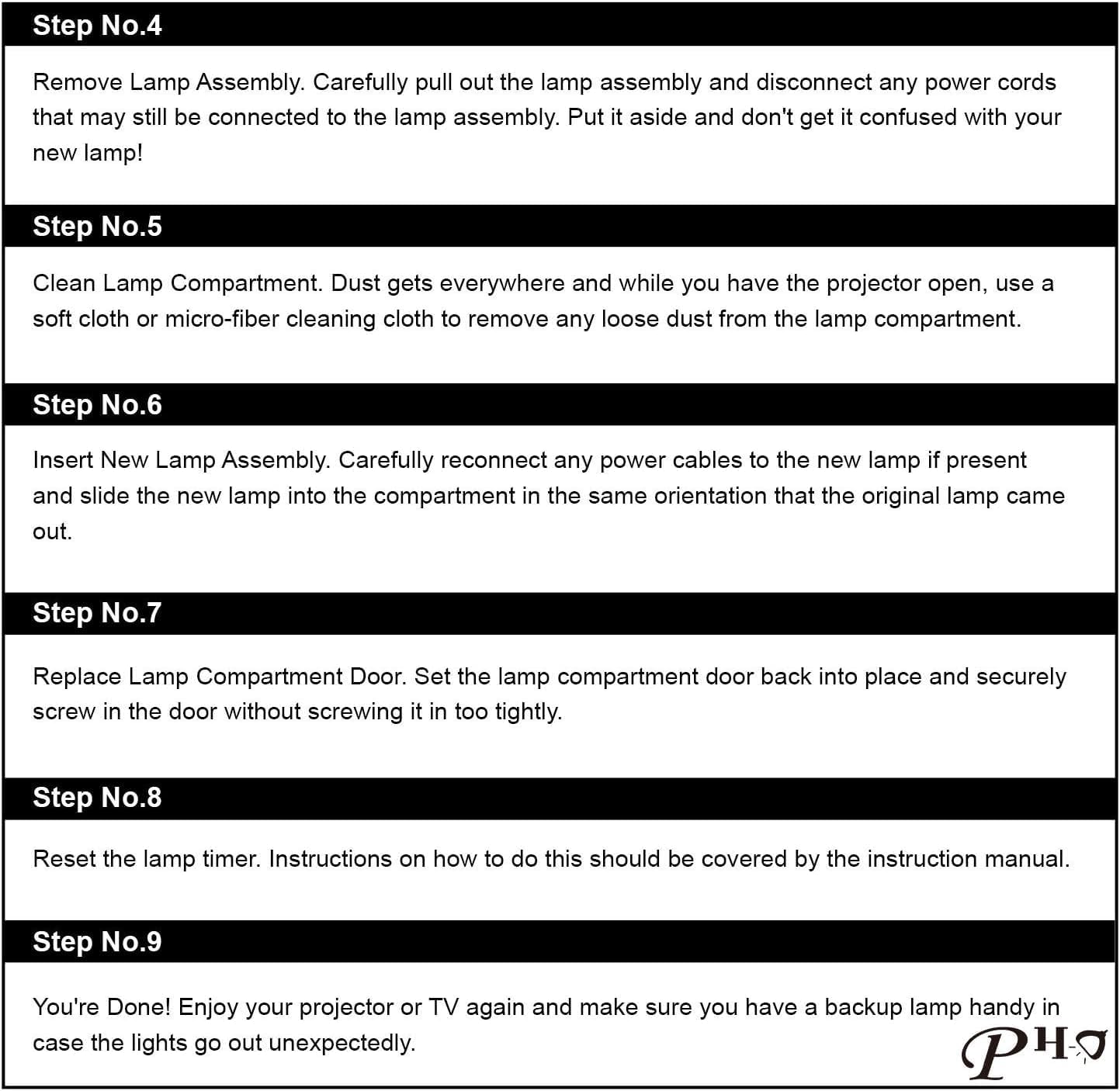 PHO V13H010L69 Replacement for Epson ELPLP69 Powerlite Home Cinema HC 5010 5010e 5020 5020UB 5020UBe 5025UB 5030 5030UB 5030Be 5030UBe Projector Lamp(Original OEM Bulb Inside)