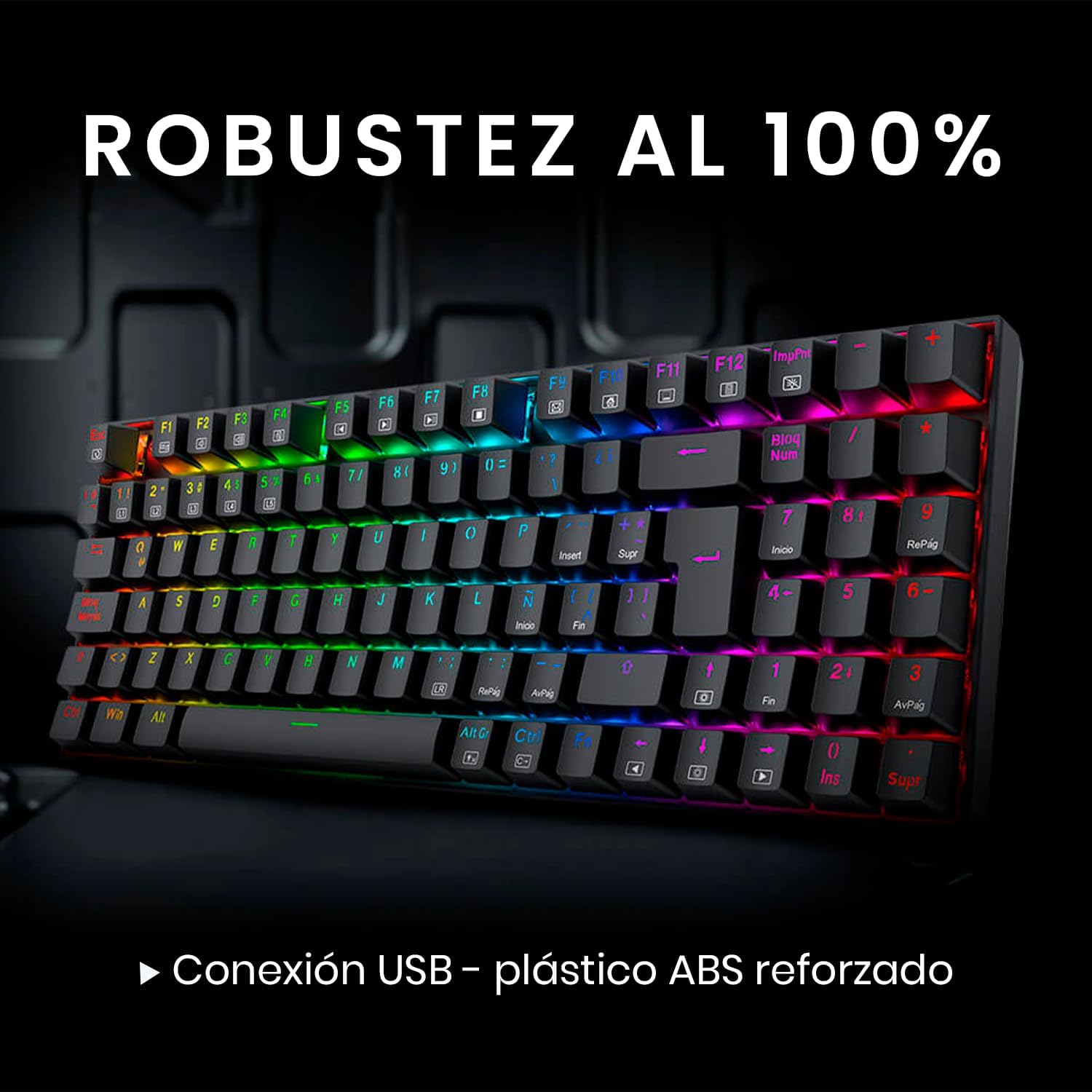 Redragon Ziggs K669 durable construction