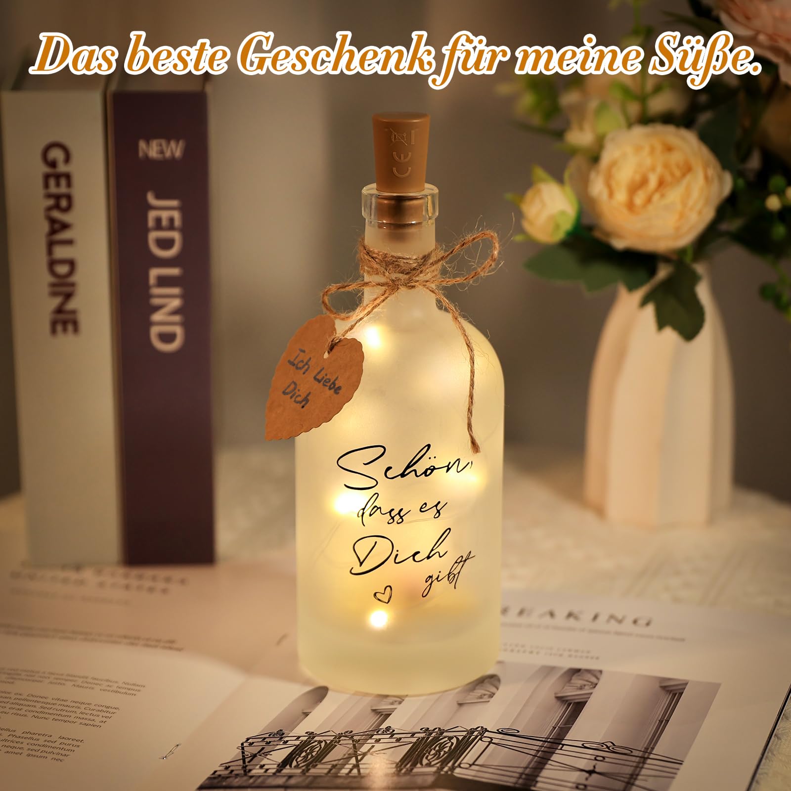 LED-Flasche Mit Leucht-Effekt – Motiv "50% M Produktbild-Vorschau 14