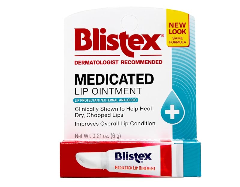 Blistex Bálsamo Labial em Pomada, Pacote com 8