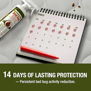 Bed Bug Killer 16 oz EcoVenger by EcoRaider, 100% Kill Efficacy, Bedbugs & Mites, Kills Eggs & The Resistant, Lasting Protection, USDA BIO-Certified, Plant Extract Based & Non-Toxic, Child & Pet Safe