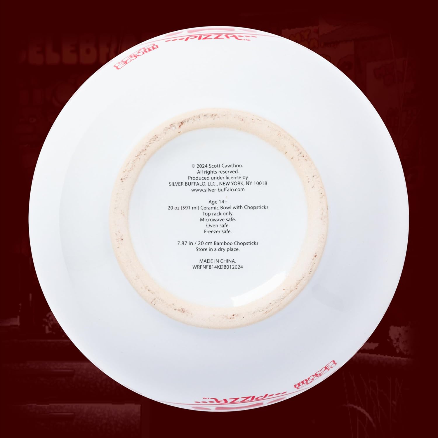 Silver Buffalo Five Nights at Freddy's, Ramen Bowl, 20oz