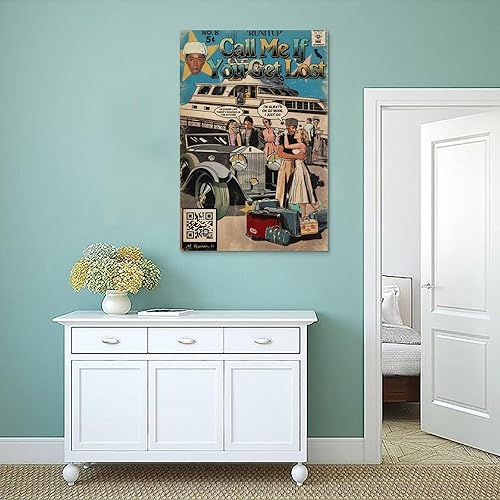 Miniatura 4 de Tyler The Creator - Póster de cómic, póster de álbum de música para habitación, arte de pared estético, decoración de dormitorio, 12 x 18 pulgadas