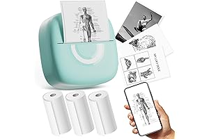 Ultraportable Mini Printer for Pocket-Sized Precision Printing