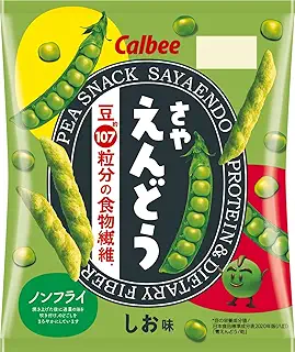 カルビー さやえんどうしお味 61g