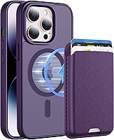 Vista 38 de Funda magnética para iPhone 12 Pro Max con cartera desmontable, compatible con MagSafe, soporte para tarjeta de crédito con funda protectora delgada