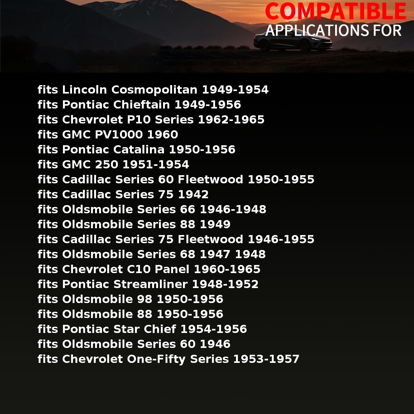 Automatic Transmission Seal Front fits Oldsmobile Series 88 1949 1 x