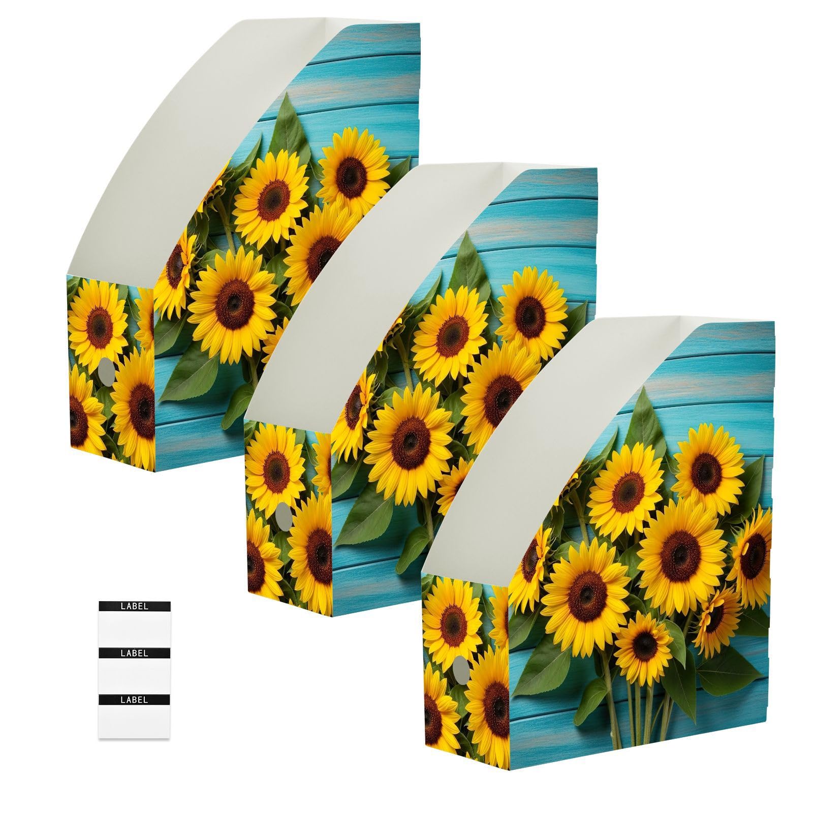 Confezione piatta Classic Sunflower Blue File Organizer