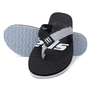 SPARX Mens SF0204G Grey Black Flip-Flop - 8 UK (SF0204G)