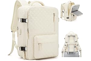VECAVE Travel Laptop Backpack in Beige