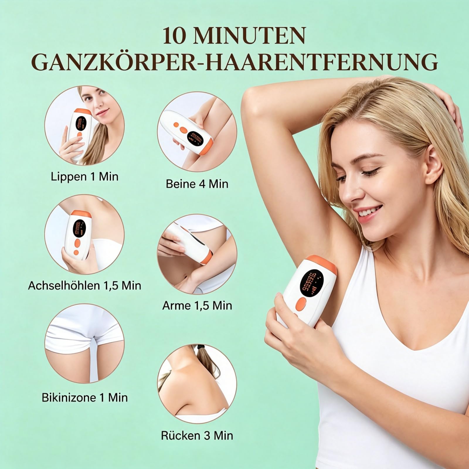 shine ipl 2.0 - premium hair removal bundle,Haarentfernungsgerät, IPL Geräte Haarentfernung, Schmerzfreie Haarentfernungsgerät, für Damen/Herren, Gesich, Bikini, Körper, Beine, Achseln (rosa)