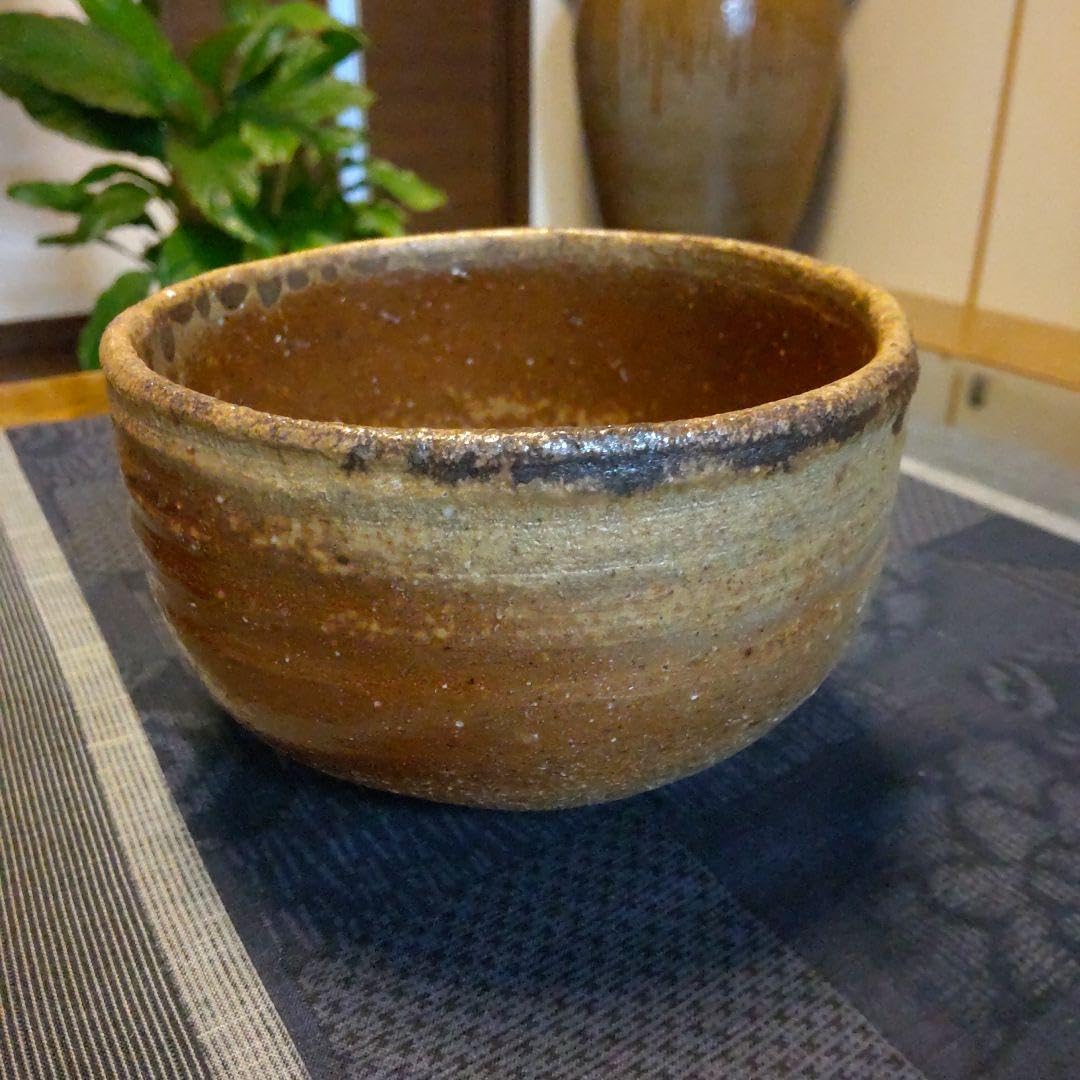 ◆萩焼茶碗 『小野光臣』作 椿秀窯 四方桟共箱 共布 陶歴付き 茶道具◆ Amazon | 萩焼茶碗 『小野光臣』作 椿秀窯 四方桟共箱 共布 陶歴