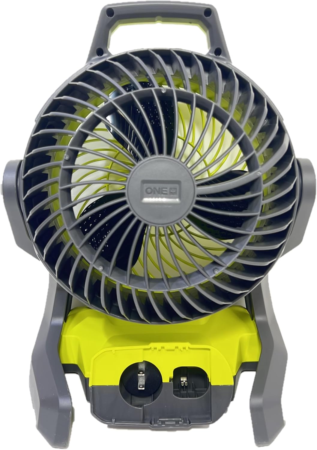 Factory Reconditioned 18-Volt Hybrid Portable Fan Kit with Battery and Charger (Renewed)