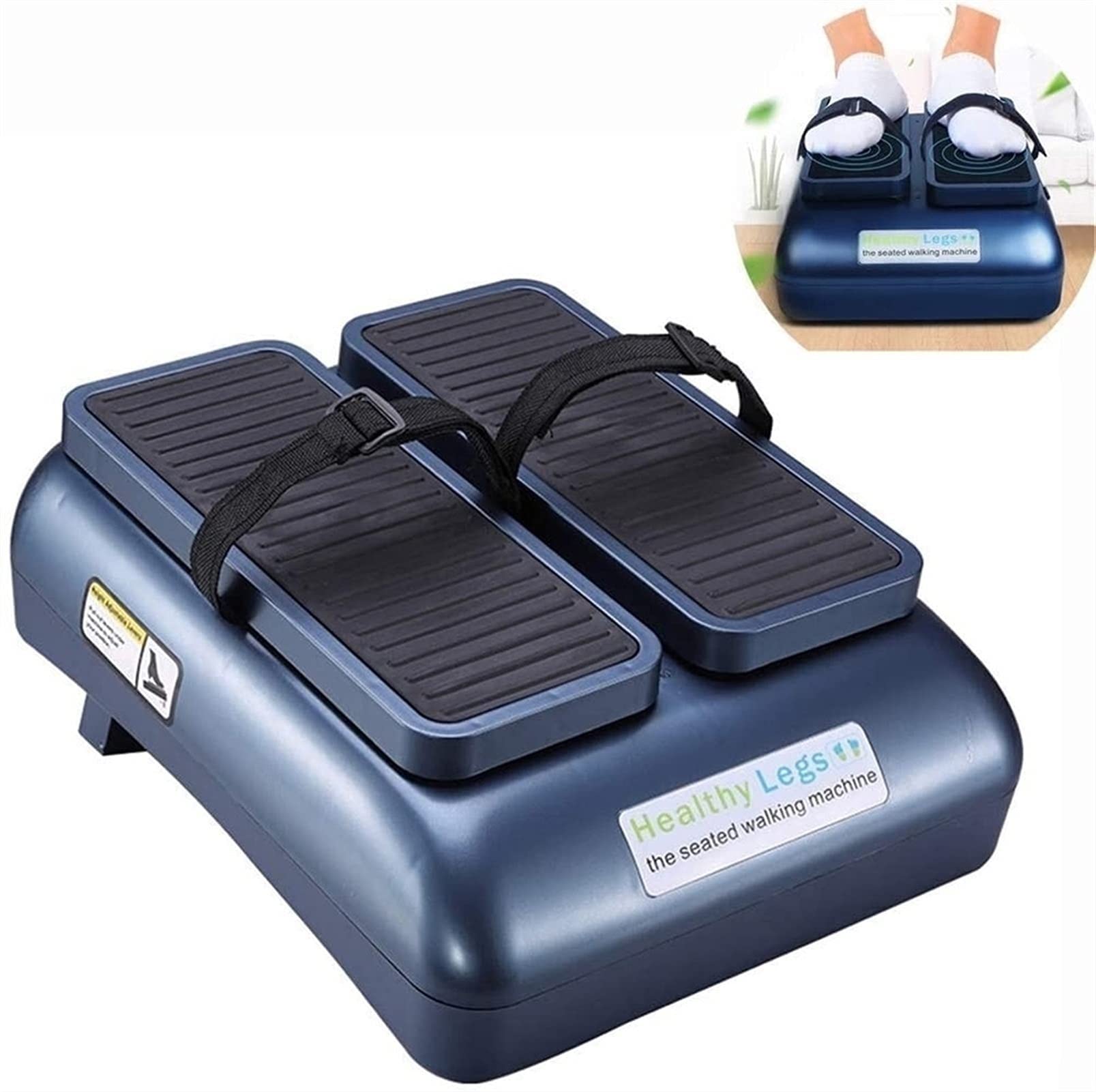 Esercitatore Elettrico per Gambe da Seduto, Macchina per Fisioterapia Domestica per Anziani Attrezzo Ginnico per Pedali Palestra Fitness Leg Cardio Training Migliora La Salute