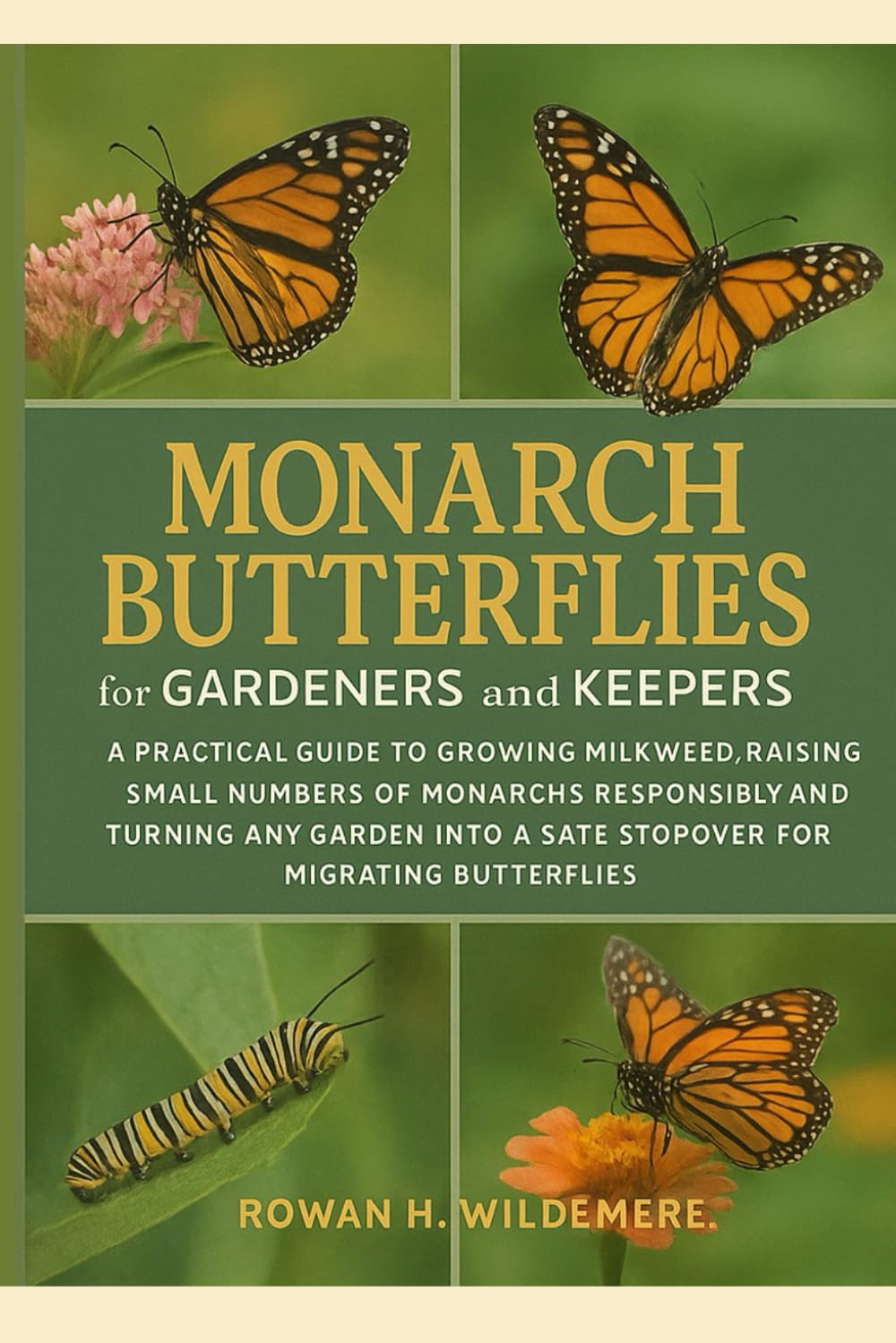 Monarch Butterflies for Gardeners and Keepers: A Practical Guide to Growing Milkweed, Raising Small Numbers of Monarchs Responsibly and Turning Any ... a Safe Stopover for Migrating Butterflies