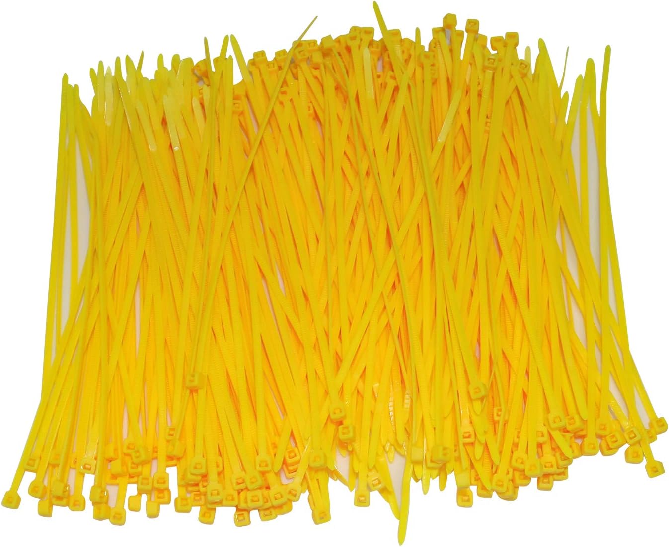 Self Locking Wire Cable Zip Tie 1000 Pcs Fasten Wrap 4inch Nylon(Purple)