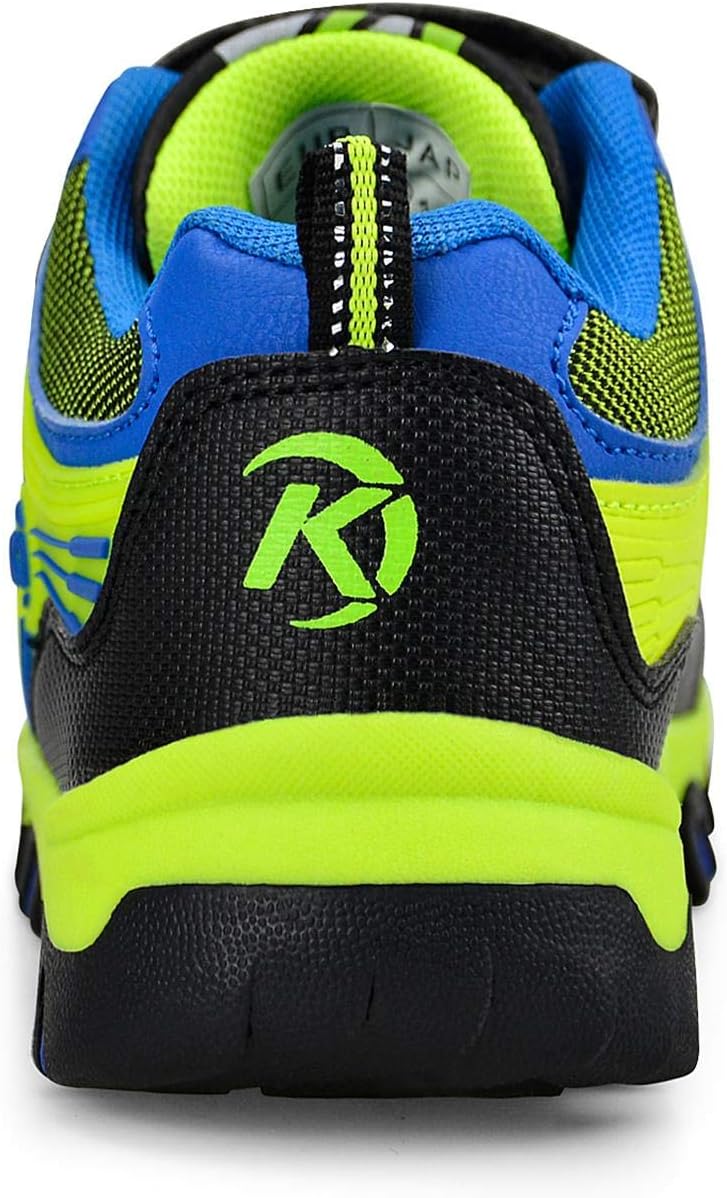 Feetmat Boys Hiking Shoes Waterproof Kids Sneaker 12.5 Little Kid Black/Blue