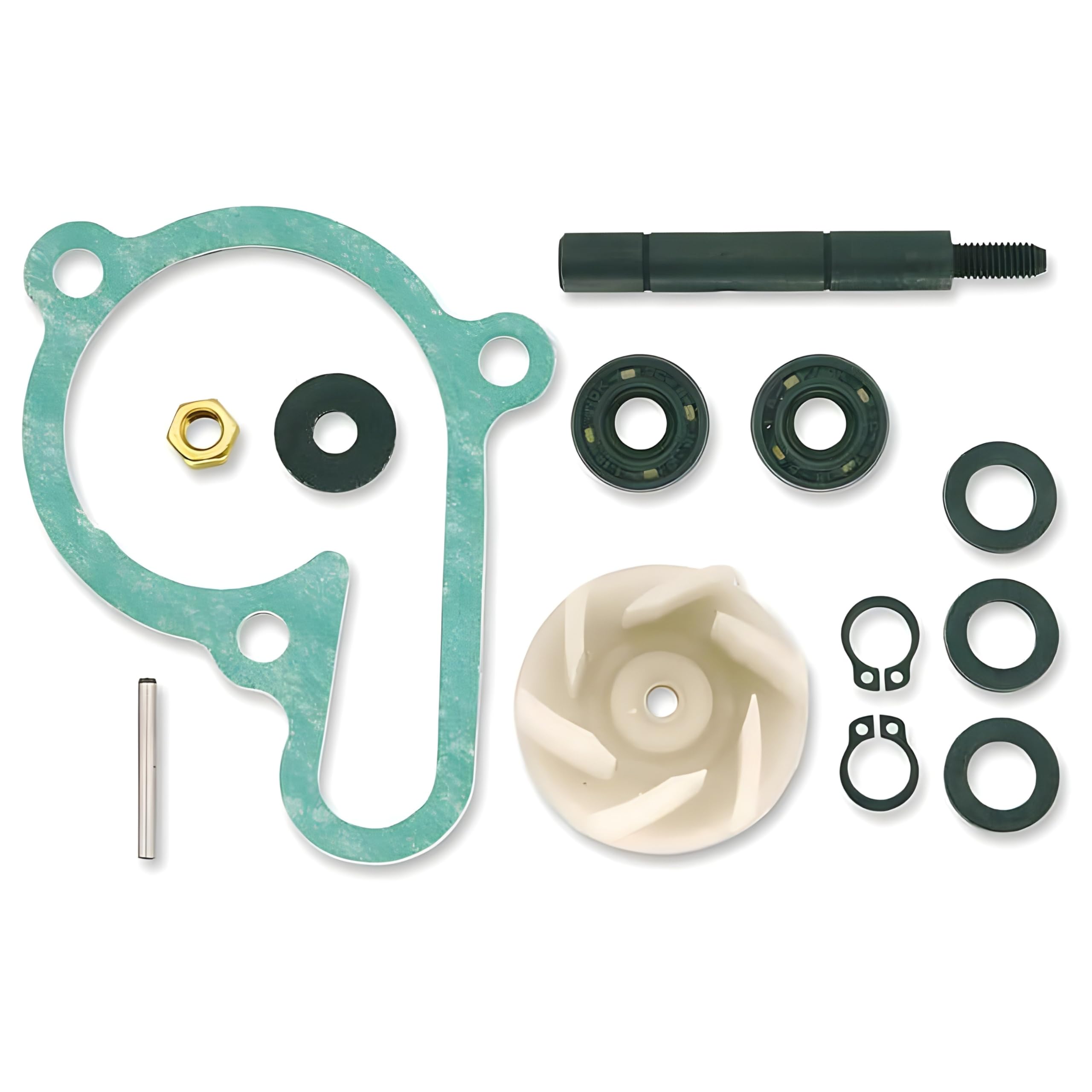 VICMA Set ripara asse pompa d'acqua, Aprilia SX 50 2006 D50B0 RS RX Derbi Senda DRD 2005 GPR Racing Gilera RCR SMT 11 ZAP A01 06-10 ZAPG12D 11-12 B00 13 B01