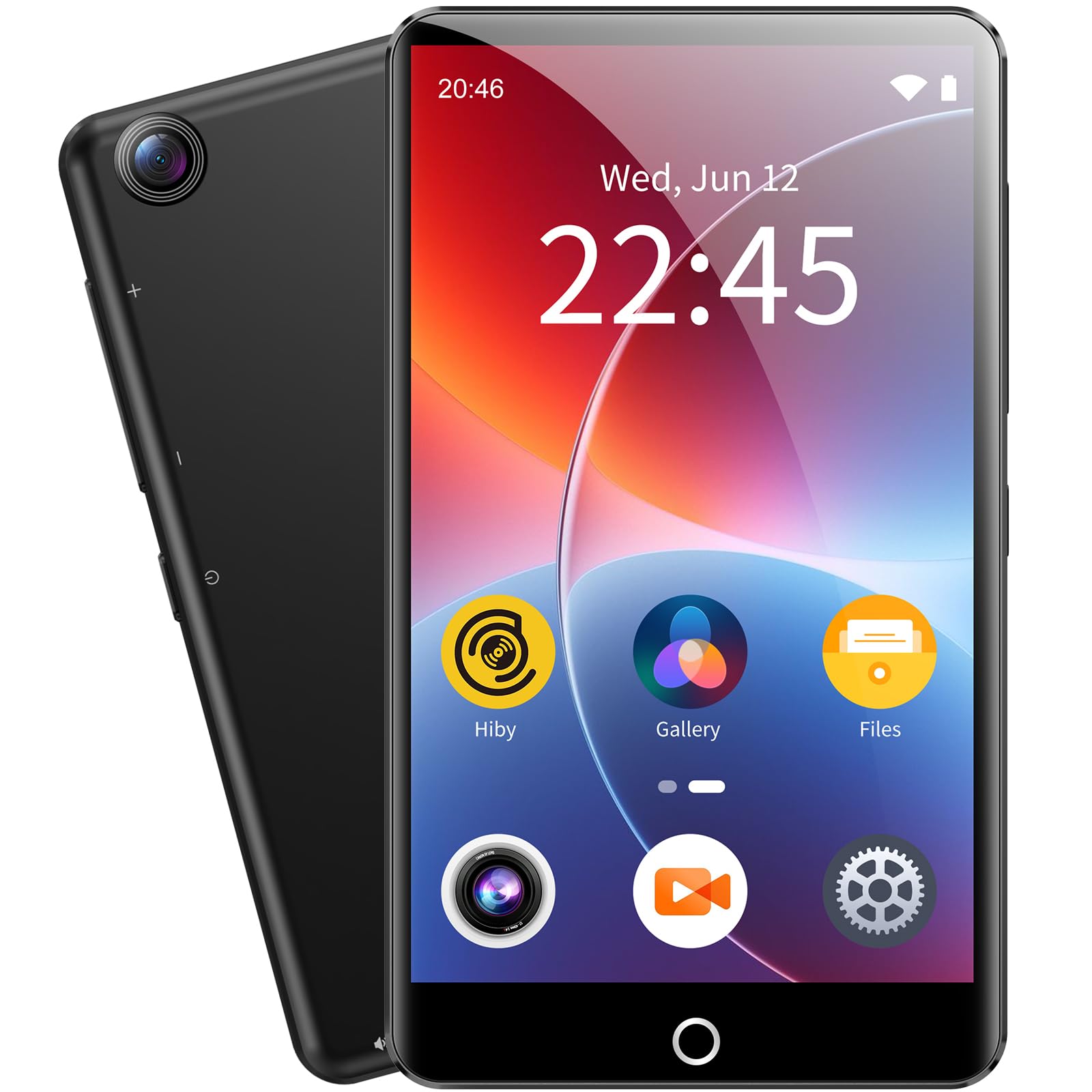 MP3 Player with Bluetooth and WiFi 80GB Storage Android OS Spotify MP4 Player with Rear Camera 4 02