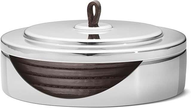 Georg Jensen Coasters, Mirror polished stainless steel, Silver, One Size