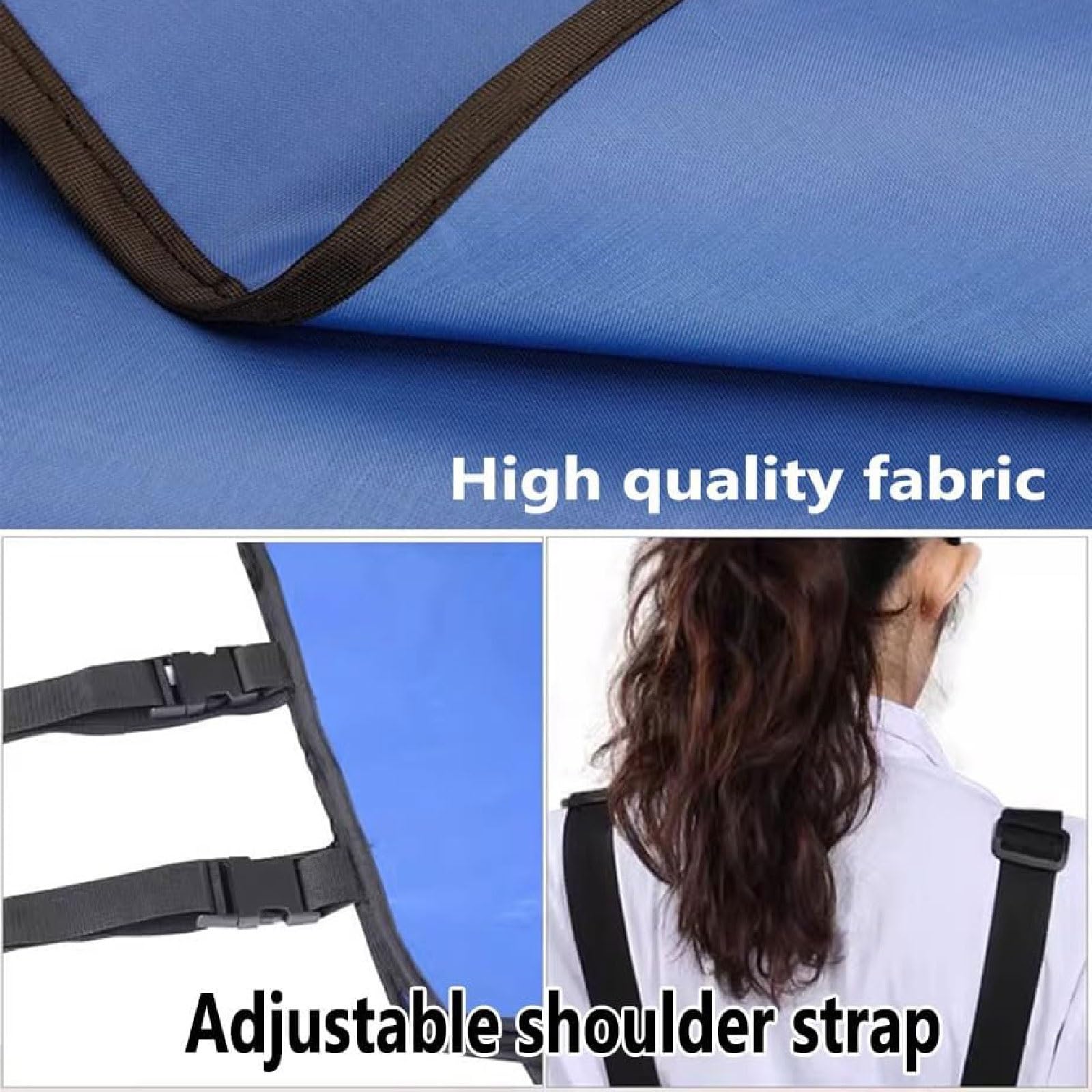 Delantal de plomo protector contra rayos X de 0,35 mm Pb / 0,5 mm Pb. Cintura y correas de hombros ajustables. Adecuado for clínicas médicas, laboratorios. Ropa médica(0.5 Mmpb)