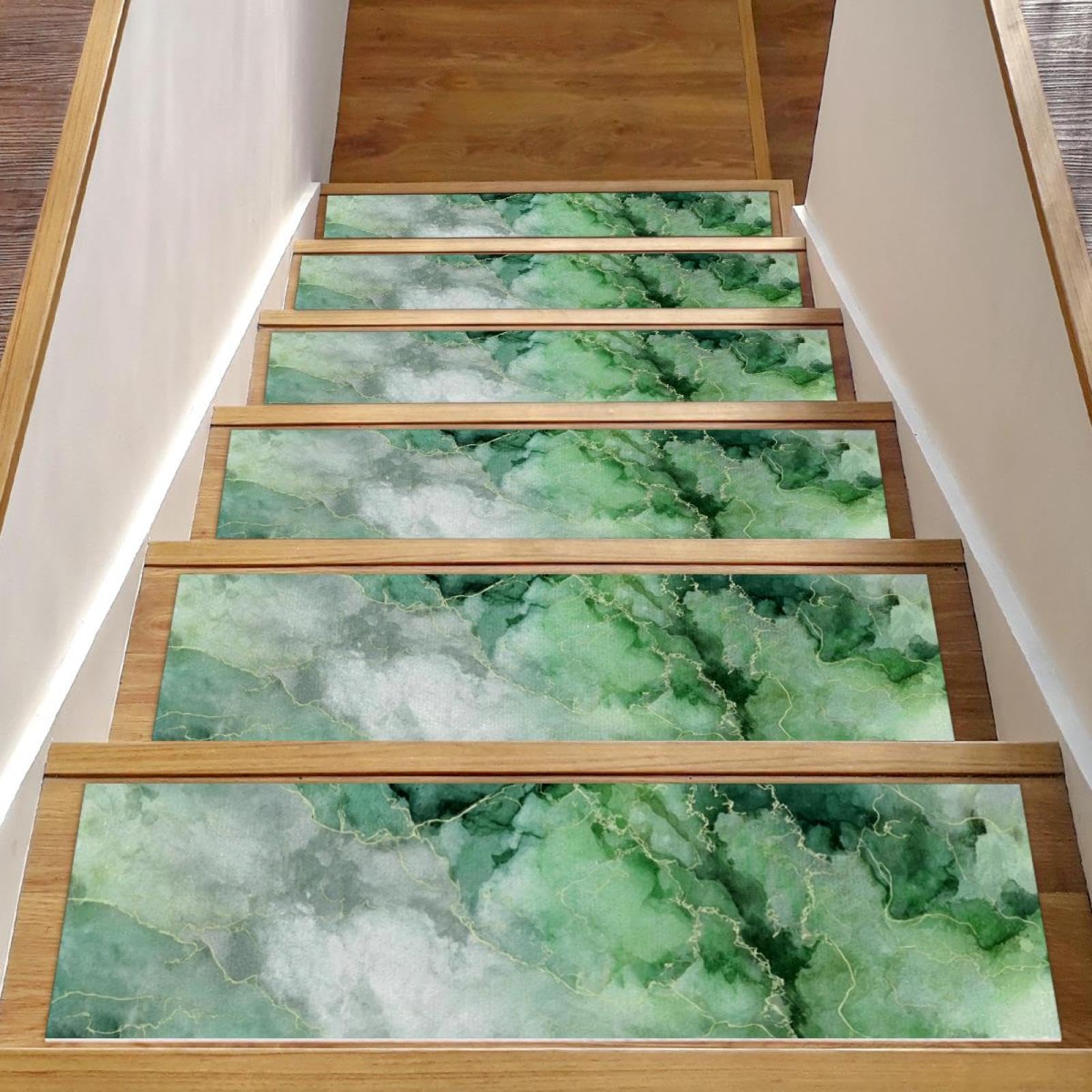 Tapis d'escalier antidérapants pour marches en bois glissantes lot de 15