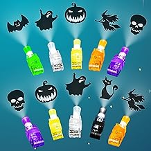 Halloween Party Favors for Kids, 36Pcs Light Up Finger Lights Halloween Goodie Bag Fillers Treats Pinata Stuffers Glow in The Dark Toys Bulk for Halloween Prizes Classroom Gifts Trick or Treat Toys
