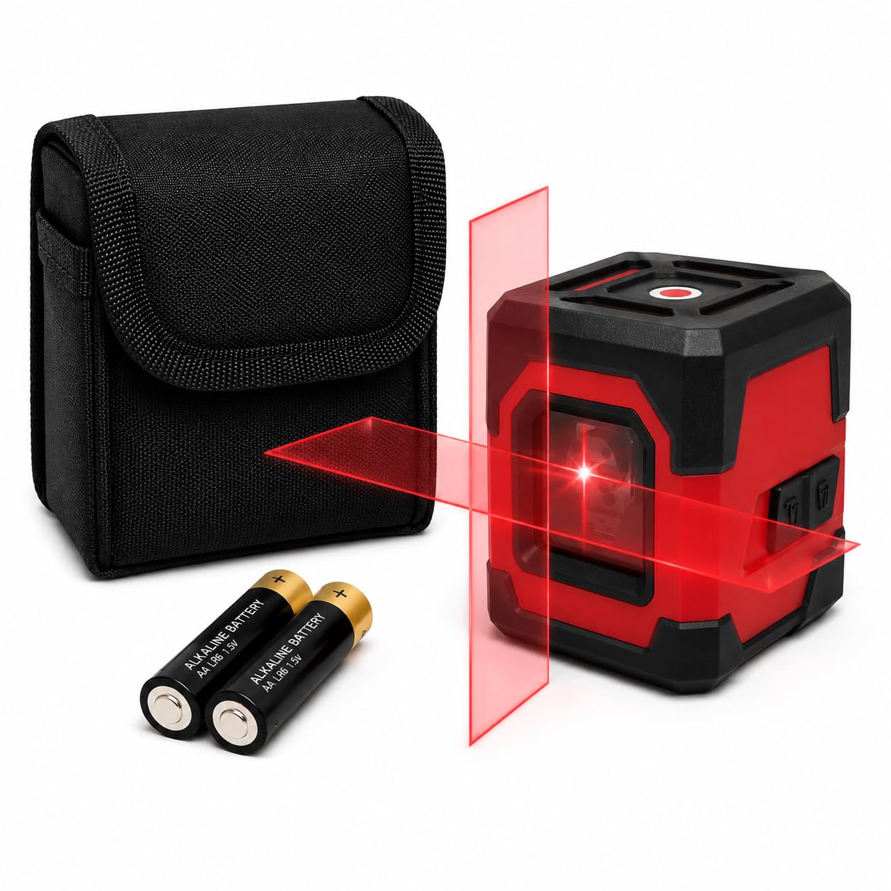 Lumberjack Self Levelling Laser Level IP54 Shockproof Cross Line 360° | Shock Proof