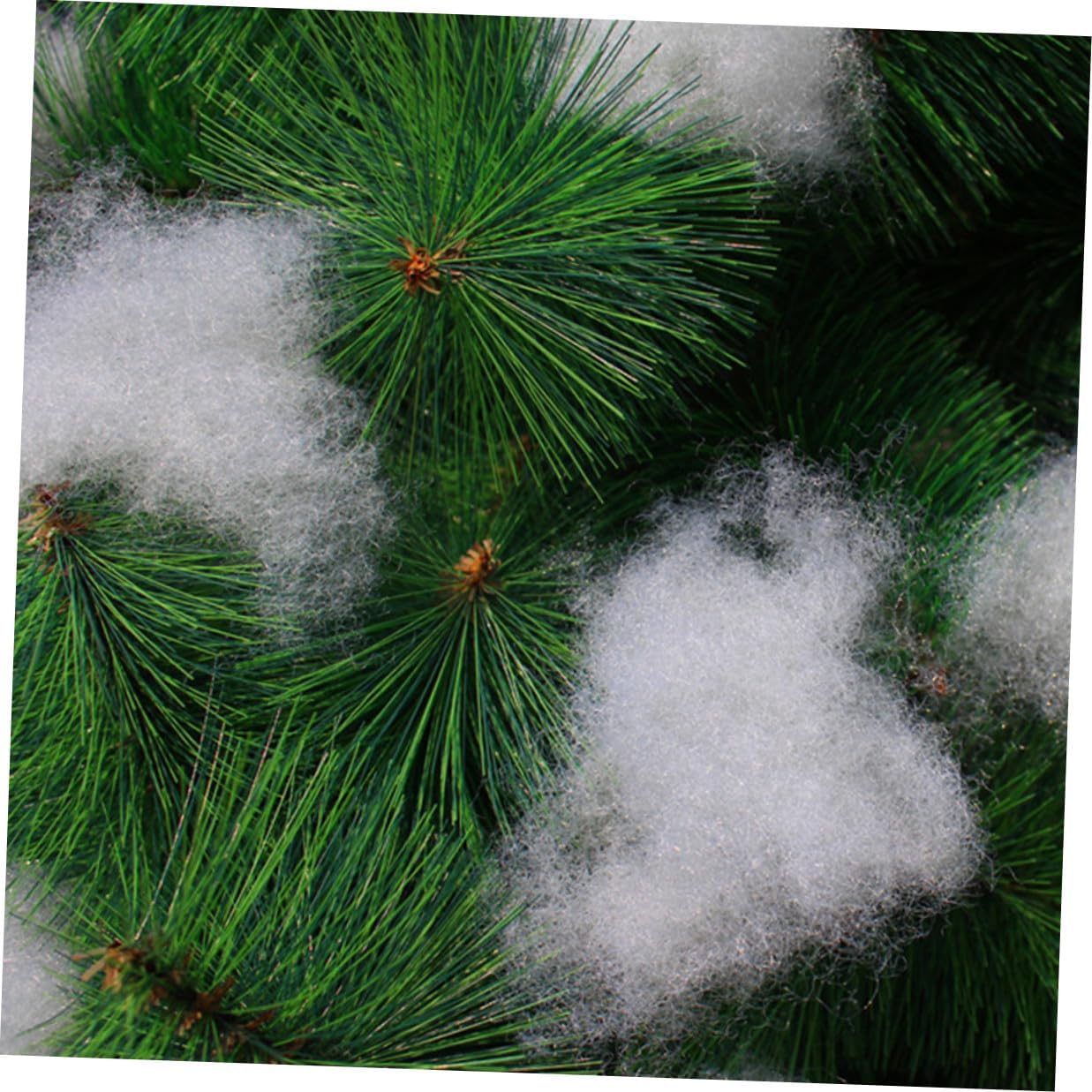 Artificial Snow Cotton Christmas Snow Props 2pcs for Holiday Party Supplies